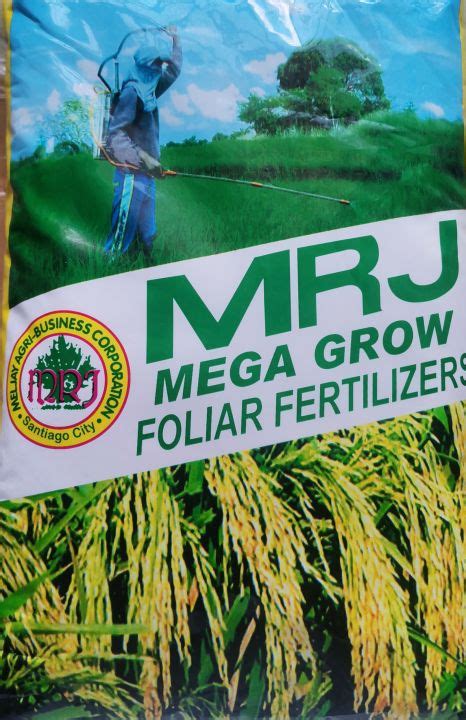 mrj foliar fertilizer|MRJ FOLIAR FERTILIZERS .